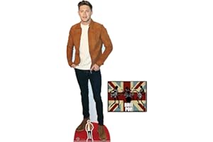 BUNDLEZ-4-FANZ BY STARSTILLS N. Horan Wildlederjacke Lebensgrosse und klein Pappaufsteller/Stehplatzinhaber/Aufsteller mit 25cm x 20cm Foto