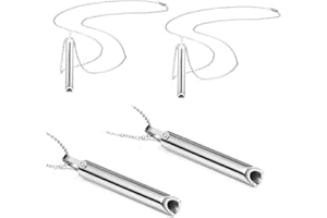 TZQFROCE Collar respiratorio de meditación, collar de respiración, alivio del estrés, collar para relajación, calma, alivio del estrés, desaliento del humo