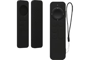 kwmobile Fodral kompatibel med Apple Siri Remote 3:e / 2:a Gen Fodral - Mjuk silikonfodral för fjärrkontroll