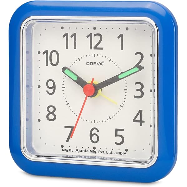 Buy RHYTHM (Japan Plastic Clock Value Added Beep Alarm Table Clock