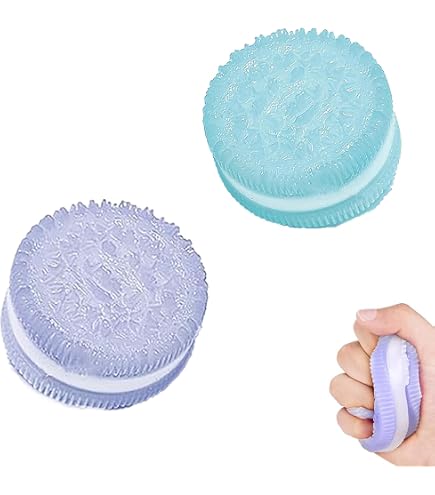 Taba Squishy Erdbeer-Set – 2 Stück, Weiche Anti-Stress-Spielzeuge Aus PVC, Ca. 6,5 Cm Groß, Für Kinder & Erwachsene (rot & Transparent)