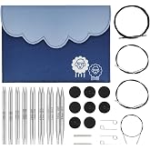 KnitPro Replaceable circular knitting needle tips Deluxe set &ndash; Nova Metal (3.50 &ndash; 8.00 mm)