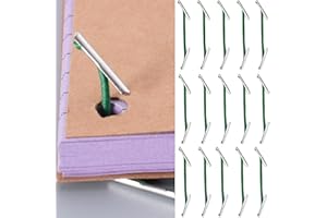 DILUSILK 100 PCS Metal Treasury Tags, 4.5cm Treasury Tags Metal-Ended Stationary Treasury Tags Cord Paper Tie Tags Portable String Binders Office Fasteners Hole Punch Ties for Organising Paper Documents