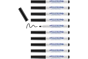 Rotulador edding para pizarra blanca 661 color negro punta redonda 1-2 mm