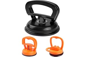 EPHOSHI Dent Puller,Powerful Dent Puller Suction Cup,Car Dent Remover, Car Dent Puller Kit，Car Dent Repair Tool,Moving Lifting Handle for Car Body,Glass, Tiles, Mirrors, Screens (3 PCS)
