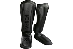 Chaoyilian Protective Leg Shin Kick Pads,Lightweight Muay Thai Shin Pads,Kickboxing Shin Pads,With Instep Protection,Comfortable Design,Lightweight,Sparring Sock Pads To Guard Leg Foot And Instep