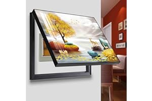 ALSUPEU Coperchio per Scatola elettrica Scatola di Distribuzione Contatore Flip,Coperchio Decorativo per Scatola Elettrica,Pittura Decorazione da Appendere Nascondi Dipinti,012,40 * 30cm