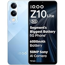 iQOO Z10x 5G (Titanium, 8GB RAM, 128GB Storage) | 6500 mAh Large