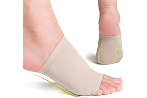 Pedimend™ Silicone Gel Plantar Fasciitis Foot Arch Support Sleeve | Fallen Arches Support | Plantar Fasciitis Therapy Wrap | Relieves Foot Discomfort | Improve Blood Circulation