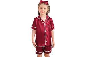 cenozo pyjamas flickor pojkar sidenset med pannband knappar pyjamas nattkläder loungekläder klädset