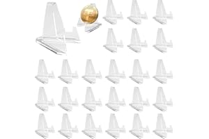RAIRSKY 25 Pezzo Acrilica Trasparente per Esposizione, Espositore Carte Collezionabili, Portatile Espositore Monete, Porta Medaglie, Porta Piatti da Esposizione per Esporre Monete, Orologi da Tasca, Foto