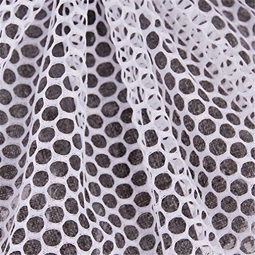 Hengsong Kleider Unterwäsche Socken Mesh Wäschebeutel Wäschesäcke Wäschenetz mit Zugkordel für die Waschmaschine (XL, Coarse mesh) - 3
