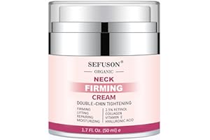 SEFUSON Neck Firming Cream, Neck Cream For Wrinkles & Fine Lines, Moisturizer with Retinol Collagen and Hyaluronic Acid, Skin Tightening and Repair Cream