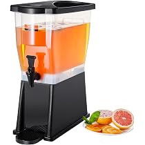 VEVOR Distributeur de Boissons Commercial de 12 L, Fontaine à Eau 246 W, Distribution de Jus Limonade Thé Glacé en Inox Alimentaire, Température de Refroidissement 7-12 ℃, pour Restaurant, Hôtel, Café VEVOR Distributeur de Boissons Commercial de 12 L, Fontaine à Eau 246 W, Distribution de Jus Limonade Thé Glacé en Inox Alimentaire, Température de Refroidissement 7-12 ℃, pour Restaurant, Hôtel, Café