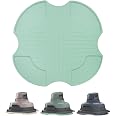 Hot Air Fryer Mat Silicone for Ninja CRISPi FN101EUGY, FN101EUST and FN101EUSG Heat Protection Mat Worktop Protector Non-Slip