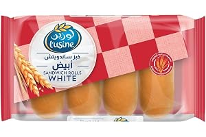 Lusine White Sandwich Roll, 4 x 50 g