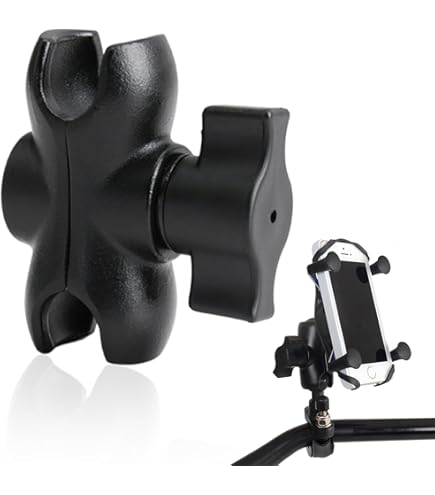 Adattatore Per Montaggio A Sfera In Lega Alluminio - Per Garmin, GoPro, Action Cam, 1 Pollice