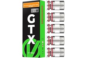 VAPORLY UK Dual Mesh GTX Replacement Coils for Vaporesso Luxe X2, X and XR Vape Kit (GTX Dual Mesh 0.2 Ohm 45-60W)
