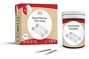 ‎SWISS POINT OF CARE Swiss Point Of Care On Call Extra Glucose Teststreifen, 50 Stück | für das On Call Extra und Swiss Point Of Care Glucose Messgerät, passen nicht in das GK Dual Messgerät