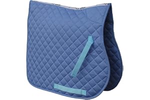 Rhinegold Tapis de Selle matelassé en Coton.