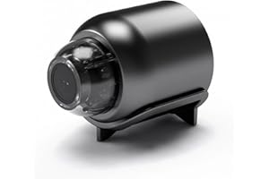 DIOCHE Mini kamera Wi-Fi z telefonem nocnym zdalne monitorowanie do domu, wewnątrz, mobilna kamera bezpieczeństwa