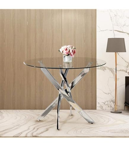 Seater Amazon Round Glass Dining Table Small Dining Table Set For