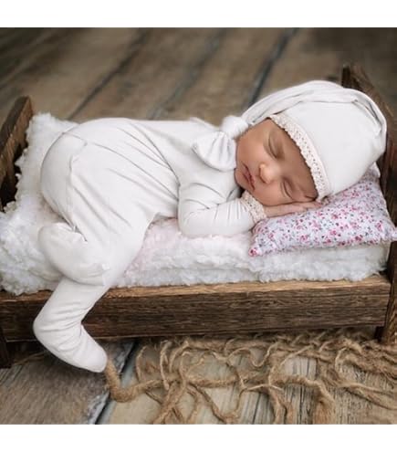 Costume De Cochon Tricoté Au Crochet Pour Bébé – Chapeau Et Pantalon – Séance Photo Nouveau-né 0-3 Mois – Rose