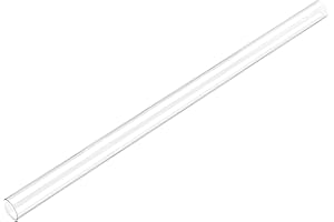 sourcing map Tubo rigido trasparente, diametro interno 22 mm x diametro esterno 25 mm x lunghezza 6 m tubo rotondo in policarbonato