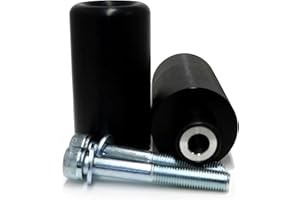 SHOGUN MOTORSPORTS Shogun USA Made Yam MT-03 MT 03 MT03 2016 2017 2018 2019 2020 2021 2022 2023 2024 2025 No Cut Frame Sliders Black - 750-6149