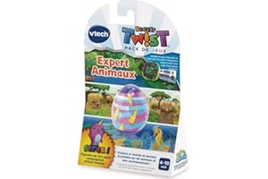VTech - RockIt TWIST - Jeu Expert Animaux, jeu console éducative – Version FR