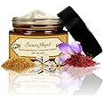 Herbs & Greens Kumkumadi Vitamin C Ceramide Complex with 24K Gold | Anti Aging Skin Brightening Moisturizer for Glow | Natural Face Cream for Woman & Men | Barrier Repair & Radiance Booster | All Skin Types | Day & Night | 50 gm