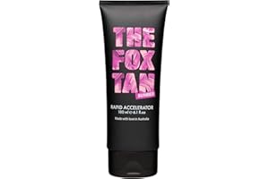 PURISH The Fox Tan - Rapid Accelerator - acelerador del bronceado sin autobronceador con beta-caroteno, loción para la cara y el cuerpo, para solarium, vegana y sin animales, 180 ml