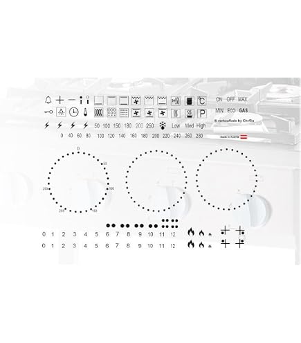 4 Adesivi Per Interruttore Simbolo (254/2/4) – Nero Lucido – 3x1 Cm – Pellicola Autoadesiva Resistente