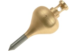 BEST PRICE SQUARE Monument 249d Brass Plumb Bob 4.1/2oz Size 2