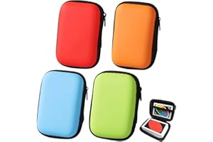 FEIONE 4 Stück Spielkarten Box, Robuste Kartenbox Spielkarten, Spielkarten Etui Für UNO Kartenspiel Skyjo Kartenspiel Phase 10 Kartenspiel Cabo Kartenspiel