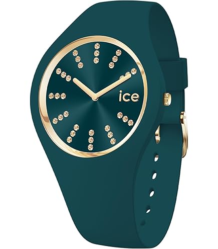 Ice-Watch - ICE champagne Almond skin - Beige dameshorloge met siliconen band - 025251 (Small 37