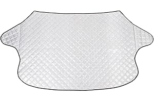 YUKIYI Copertura Parabrezza per Neve e Ghiaccio, Protezione Parabrezza Magnetico Antigelo con Coperture Riflettenti per Specchietti Retrovisori, Foglio di Alluminio Ultra Spesso Copri Auto