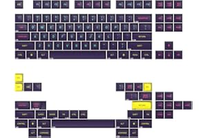 DROP + MiTo MT3 Cyber Custom Keycap Set, ABS Hi-Profile Keycaps, Doubleshot Legends, MX Style Covers HHKB, 60%, 65% und TKL Keyboards (Base Kit)