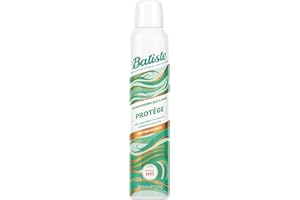 BATISTE Champú seco y cuidado – Protege – Para cabello dañado, fragilizado – Acabado invisible – 200 ml