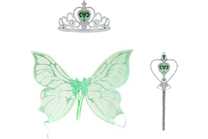 IRUNFAST Butterfly Wings, Halloween Fairy Wings Angel Princess Costume Wings for Kids Adult Makeup Halloween Party Wings