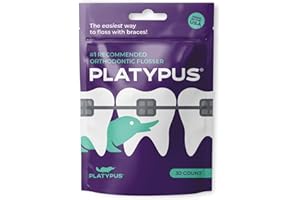 Platypus Orthodontic Flosser Bag, 30 Count