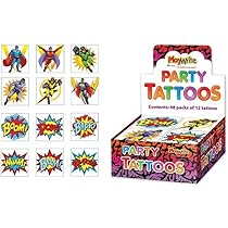 Henbrandt 10 Mini Libri Attività Puzzle Supereroi Formato A6 - Ideali Per Borse Festa E Regalini Per Bambini
