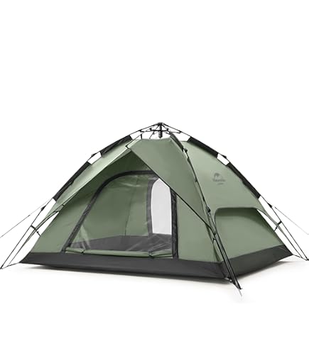 Tenda Da Campeggio Naturehike 2 Posti - Impermeabile PU3000mm, UPF50+, Peso 3.5 Kg, Pali In Lega Alluminio 7001