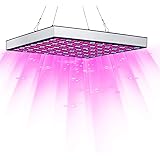 Hengda LED Pflanzenlampe 45W Pflanzenleuchte 225 LEDs für Gewächshaus, Red Blue Voll Spektrum Pflanzenlicht für Sämling, Gart