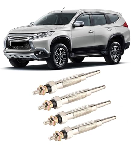 Bougies De Préchauffage 7700100558 Lot De 4 - Compatible Renault Clio Trafic Kangoo Opel