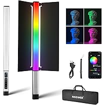 App Controlled Tube Light 16W NEEWER CL124 RGB LED Light Stick