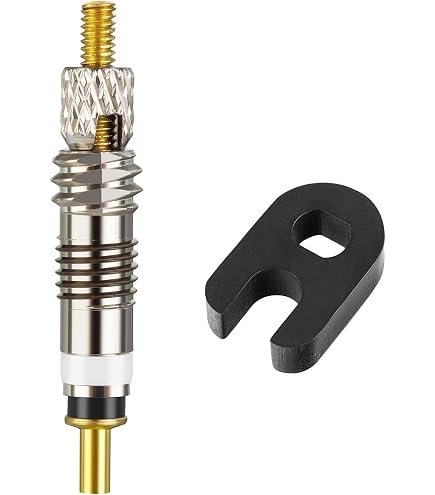 Kit 18 Pièces Valve Presta UKOFEW - Noyaux, Bouchons, Adaptateurs - Réparation Pneus Vélo
