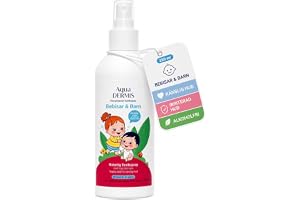 AquaDERMIS Hypochlorous Acid HOCl Spray for Children, Alcohol Free 250 ml | Lugnar och återfuktar barns känsliga hud, lämplig i spray eller kompress, utan alkohol och parfym