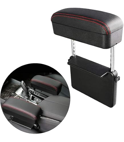 Scatola bracciolo doppio strato per Suzuki Jimny 2007-2018 scatola portaoggetti console centrale