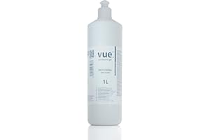 Vue Ultrasound Gel - 250ml / 1L / 5L Bottle of Clear Conductive High Viscosity Transmission Gel for Ultrasound and Doppler Machines and Monitors (1L - Pack of 1)